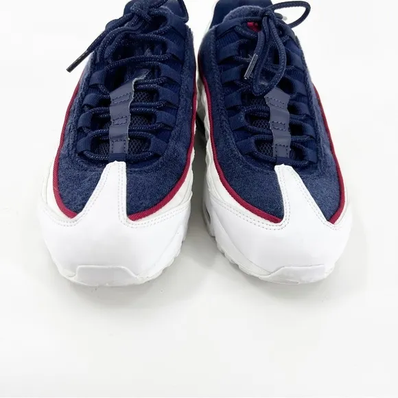 ✅ NWT Nike Air Max 95 LX Women’s Running Shoes White Blue Red Shoes SIZE 10