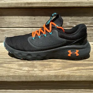 🧡🖤 Under Armour Men’s Charged Vantage 2 Marble Running Shoes, Size 8.5
