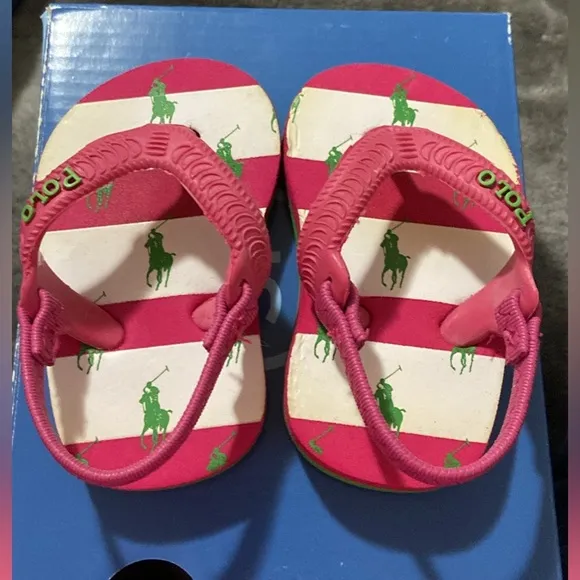 2 pairs of baby shoes (Pollo and Stride Right)