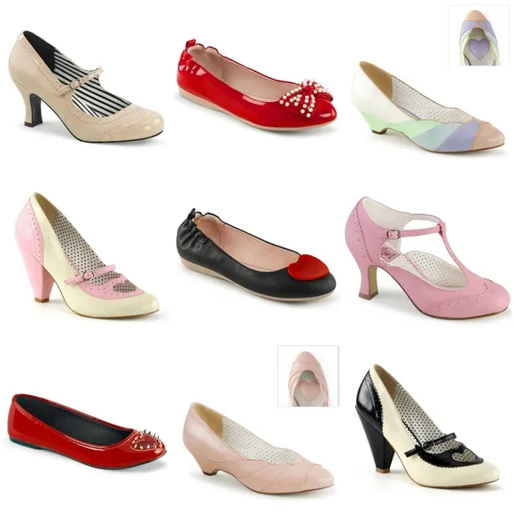 3 Pairs Mystery Box Pin Up Shoes