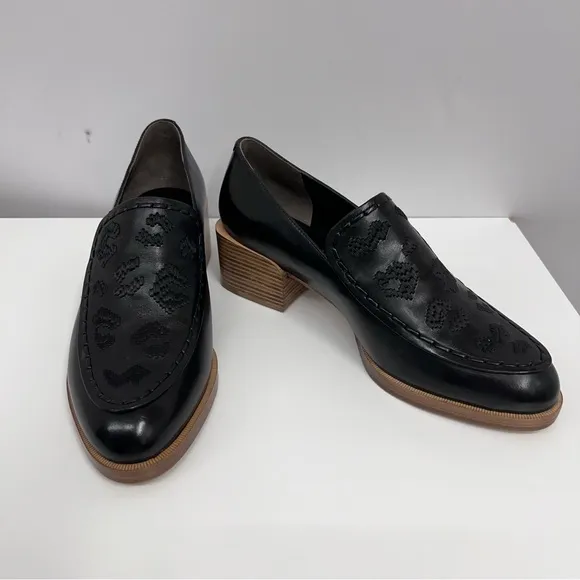3.1 Phillip Lim Leather Shoes Black NIB $525 Embroidered Cool‎ Heels Size 37 7