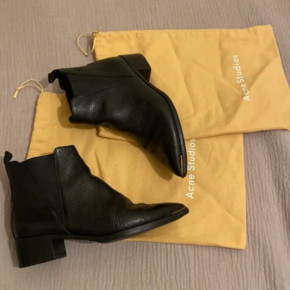 ACNE STUDIOS JENSEN BOOTS . Size 36 . Made in Italy