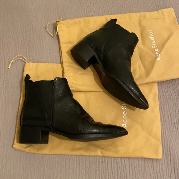 ACNE STUDIOS JENSEN BOOTS . Size 36 . Made in Italy