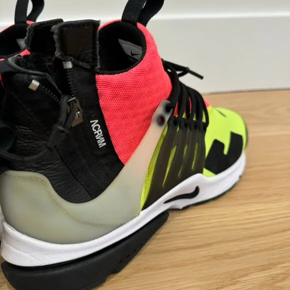 Acronym x Nike Air Presto Mid 2016 VOLT 2016 Size Small (9-10 US)
