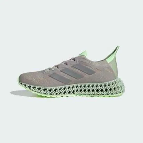 Adidas 4DFWD 3 Low Womens Running Shoes Gray Silver Green ID3499 NEW Multi Sz
