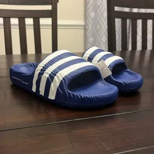 Adidas Adilette 22 Slides Sandals Shoes new IF3667 Royal Blue Mens Sizes