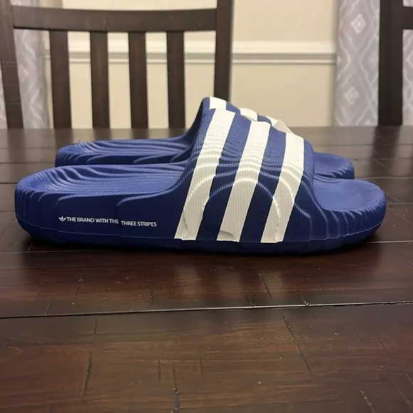Adidas Adilette 22 Slides Sandals Shoes new IF3667 Royal Blue Mens Sizes