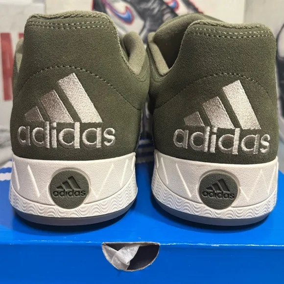 ADIDAS Adimatic IE9864 Olive Green / Beige Sneakers Size 13