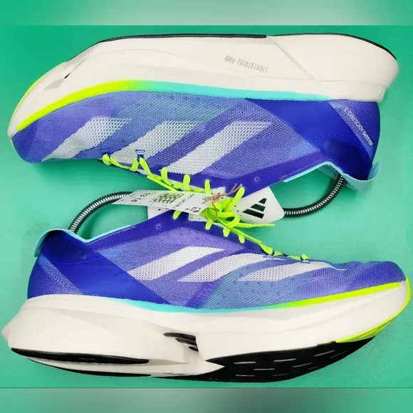 Adidas Adizero Adios Pro 3 Running Shoes Cobalt Blue/Zero Metallic Sz 13 Men NIB