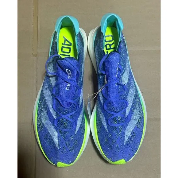 Adidas Adizero Prime X 2.0 Strung Cobalt Blue Running Shoes Men Sz 13 (IF1209)