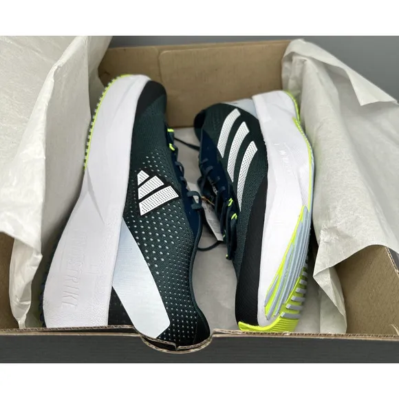 Adidas Adizero SL Running Shoes White / Wonder Blue ID6921 Men's Size 13