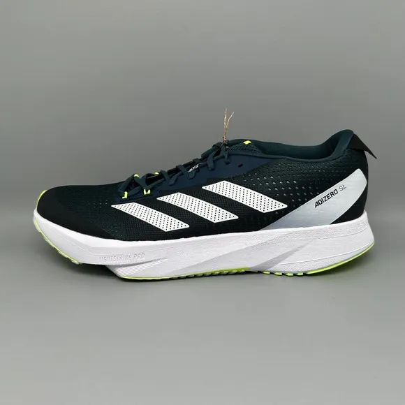 Adidas Adizero SL Running Shoes White / Wonder Blue ID6921 Men's Size 13