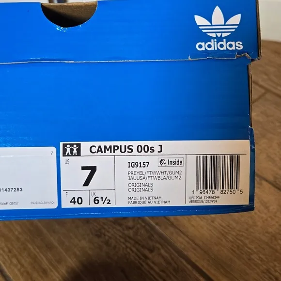 Adidas Campus 00's J Sneakers (Big kid) Unisex