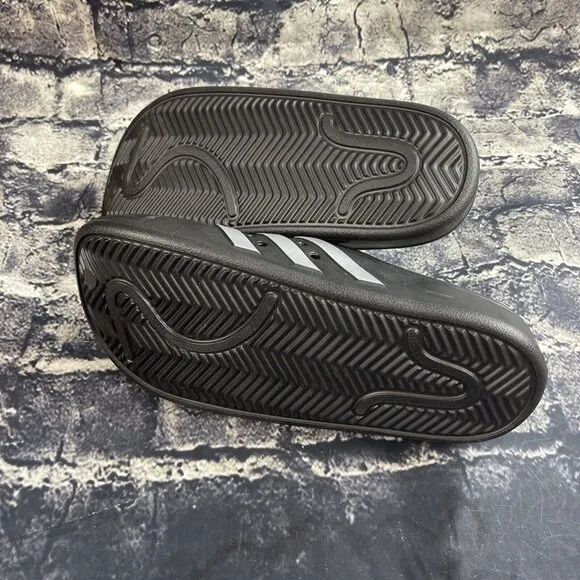 Adidas Clog Unisex US Size Men 7 / Women 8 Adilette Slides Sandals Black