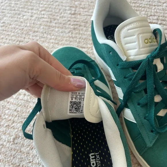 Adidas Cloudfoam Comfort Green Sneakers