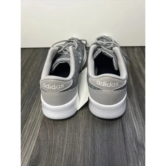 Adidas Cloudfoam QT‎ Racer Running Shoes Gray Size 6 NWT