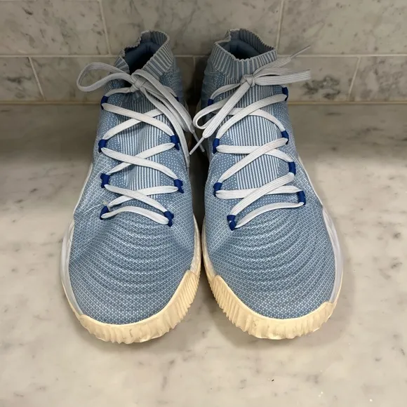 Adidas Crazy Explosive Low Primeknit  Blue Boost Men Size 20 Sneakers