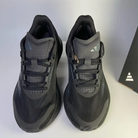 Adidas Duramo Womans Size 8 Speed Running Sneakers Shoes Black Carbon IE…