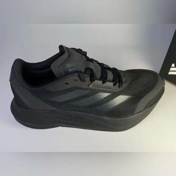 Adidas Duramo Womans Size 8 Speed Running Sneakers Shoes Black Carbon IE…
