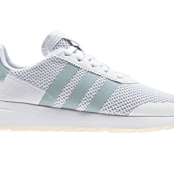 Adidas FLB W White Touch Green Clear Gray Running Shoes Women's Shoes