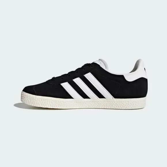 Adidas Gazelle BB2502 Sneaker Unisex Kids US 7 Black White Training Shoes TF2274