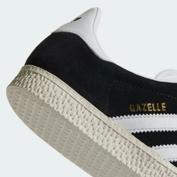 Adidas Gazelle BB2502 Sneaker Unisex Kids US 7 Black White Training Shoes TF2274