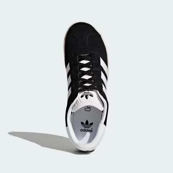 Adidas Gazelle BB2502 Sneaker Unisex Kids US 7 Black White Training Shoes TF2274