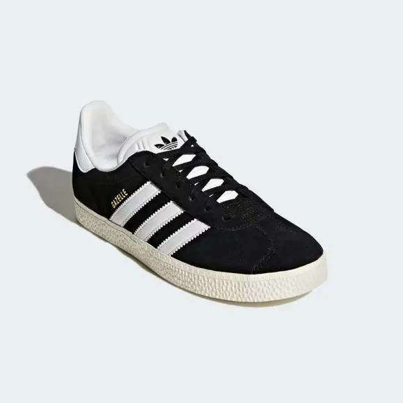 Adidas Gazelle BB2502 Sneaker Unisex Kids US 7 Black White Training Shoes TF2274