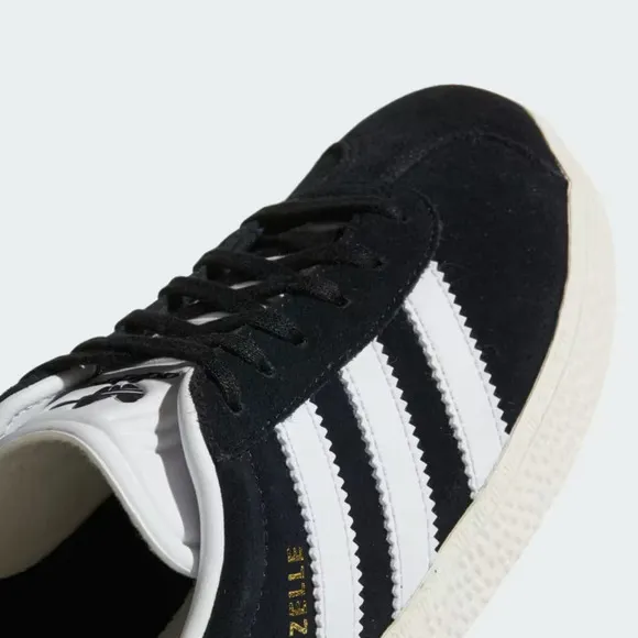 Adidas Gazelle BB2502 Sneaker Unisex Kids US 7 Black White Training Shoes TF2274