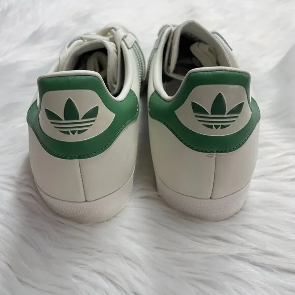 Adidas Gazelle White Mens Casual Shoes IG1635 NEW* Sz 10.5