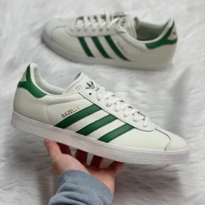 Adidas Gazelle White Mens Casual Shoes IG1635 NEW* Sz 10.5