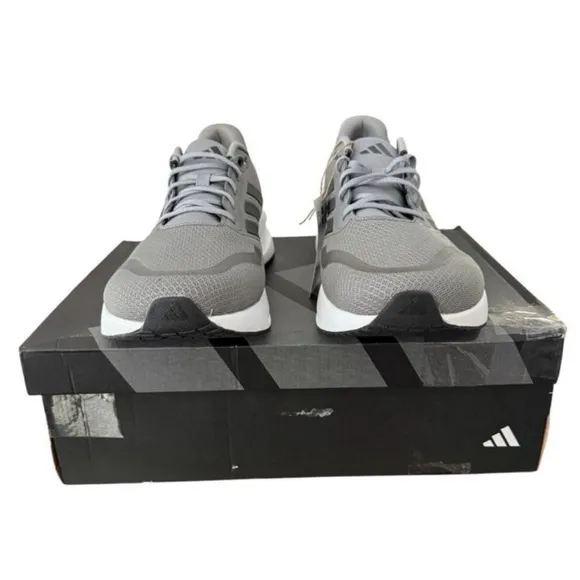Adidas Gray Men's Running Shoes Run Falcon 5JH5185 Shoes Sneakers Size 14 Wide