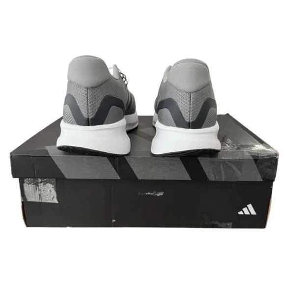 Adidas Gray Men's Running Shoes Run Falcon 5JH5185 Shoes Sneakers Size 14 Wide