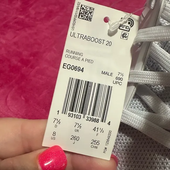Adidas Gray Running Shoes