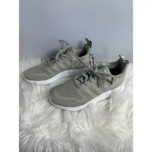 Adidas Gray Sneakers Women or Youth size 4.5 Gray White Unisex
