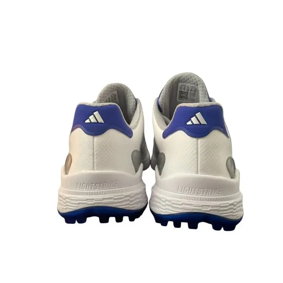 Adidas GZ23 Lightstrike Golf Shoes Men's White/Blue EVN791001, Size 11.5 NWOB