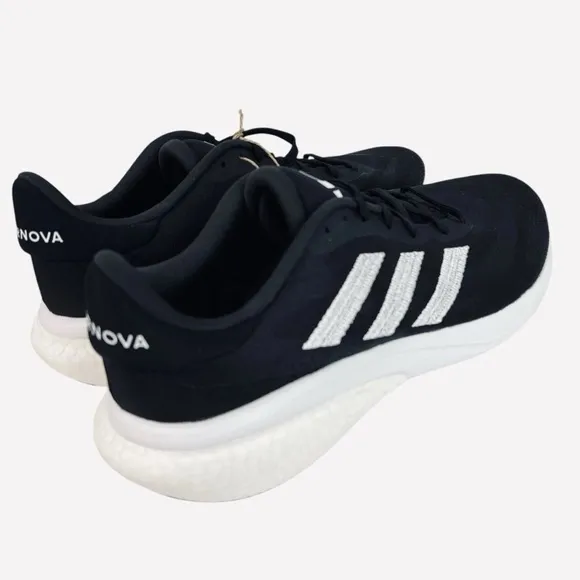 Adidas IE4367 Supernova 3 Black/White Textile Running Shoes Mens Size 11
