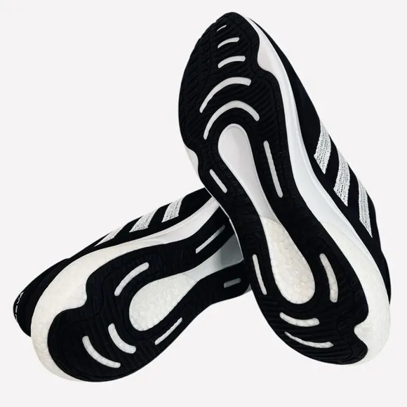 Adidas IE4367 Supernova 3 Black/White Textile Running Shoes Mens Size 11