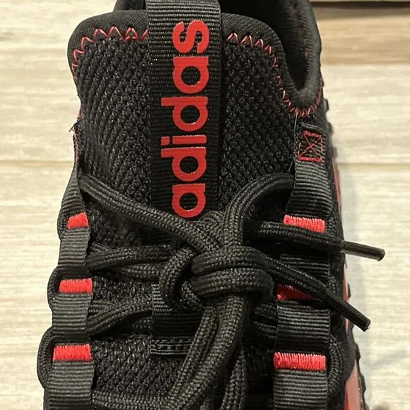 Adidas Kaptir 3.0 Running Shoes Unisex Men 11.5 Women 12.5 Red Black Jl1246