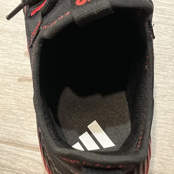 Adidas Kaptir 3.0 Running Shoes Unisex Men 11.5 Women 12.5 Red Black Jl1246