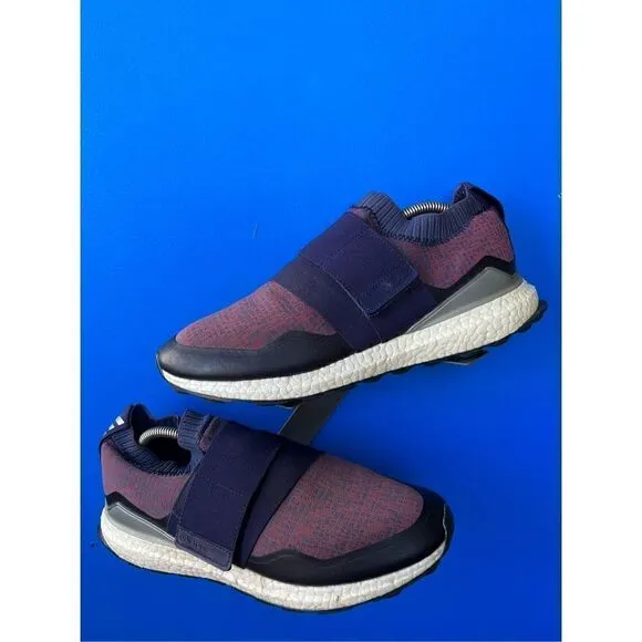 Adidas Mens Crossknit 2.0 F33602 Blue Running Shoes Hook And Loop Size 11
