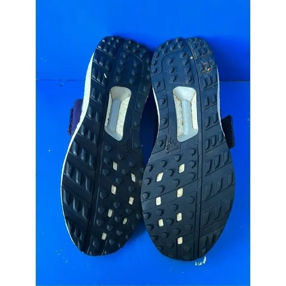 Adidas Mens Crossknit 2.0 F33602 Blue Running Shoes Hook And Loop Size 11