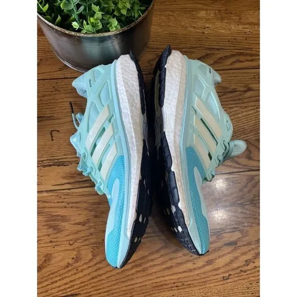 𝅺adidas Mens Energy Boost S.E Blue Running Shoes Size 11