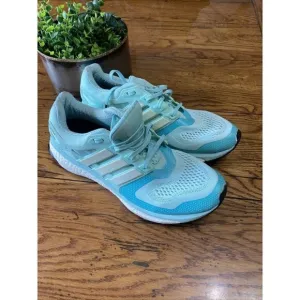 𝅺adidas Mens Energy Boost S.E Blue Running Shoes Size 11