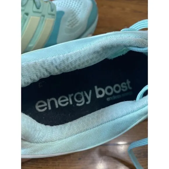 𝅺adidas Mens Energy Boost S.E Blue Running Shoes Size 11