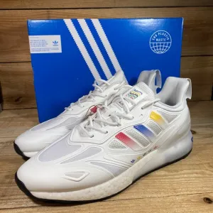 ADIDAS MEN'S ORIGINALS ZX 2K BOOST 2.0 RUNNING SHOES: GY8067: SZ 12
