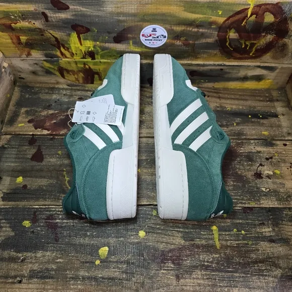 Adidas‎ Men’s Rivalry Low Collegiate Green Casual Sneakers Shoes Size 11.5 new