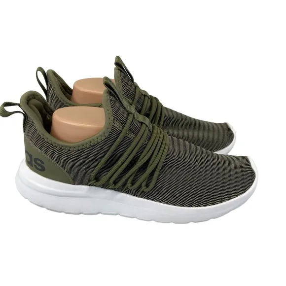 Adidas Mens Size 10 Olive Green Racer Adapt Sneakers Slip On Shoes