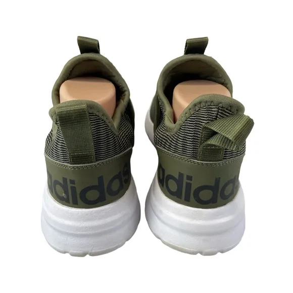 Adidas Mens Size 10 Olive Green Racer Adapt Sneakers Slip On Shoes
