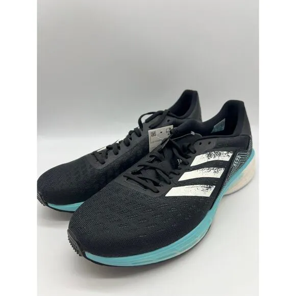Adidas Men's SL20 Primeblue Black Blue Running Shoes FU6618 Size 12 NWT.